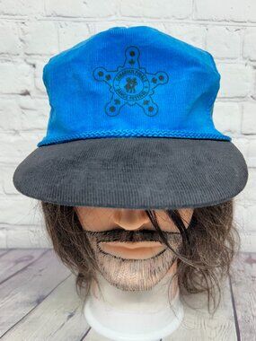 Vintage Corduroy Rope Trucker Hat Canadian Finals Dance Festival Snapback Cap